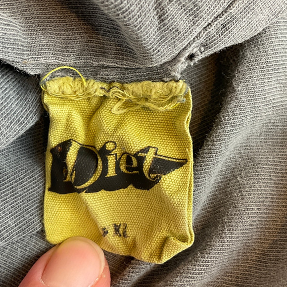 Men's Diet Starts Monday Graphic Tee, Gray - Size XXL - Picture 4 of 5